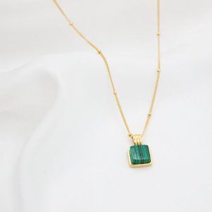 NWT Nina Necklace // 14k Gold Vermeil